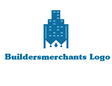 crown in building logo