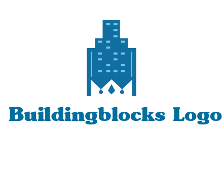 crown in building logo