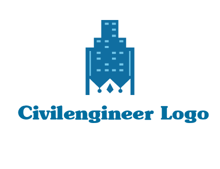 crown in building logo