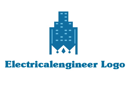 crown in building logo
