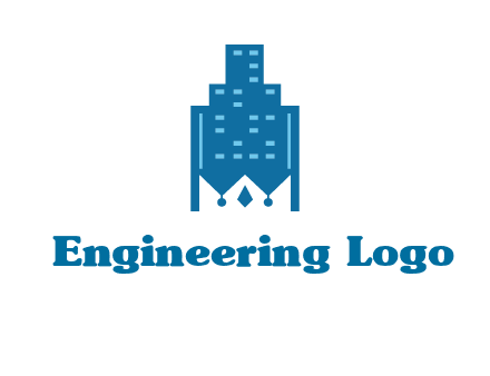 crown in building logo