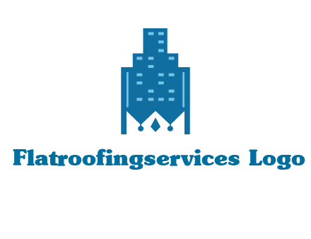 crown in building logo