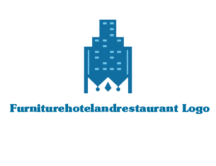 crown in building logo