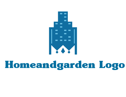 crown in building logo