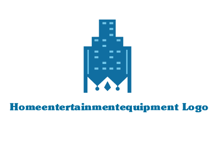crown in building logo