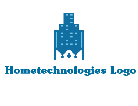 crown in building logo