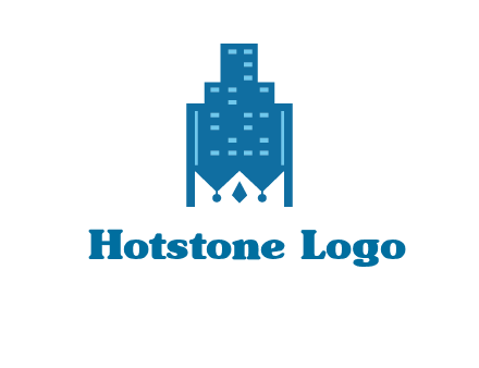 crown in building logo