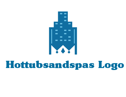 crown in building logo