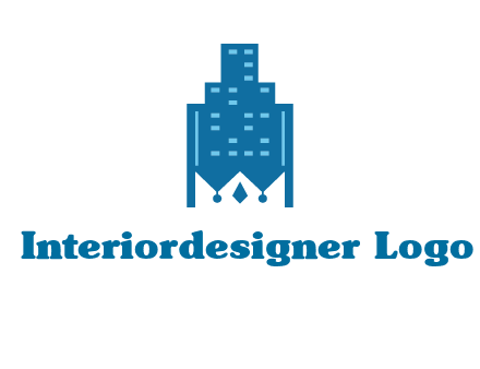crown in building logo