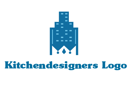crown in building logo