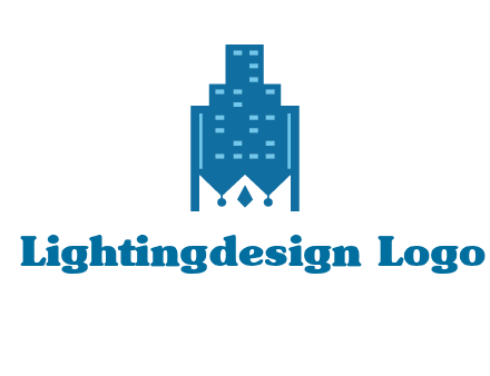 crown in building logo