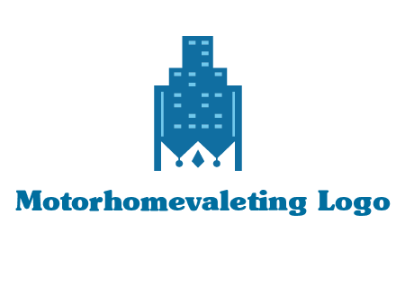 crown in building logo