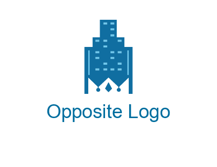 crown in building logo