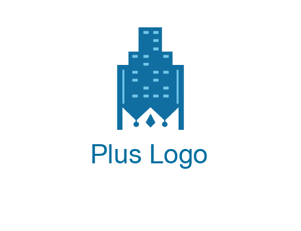 crown in building logo