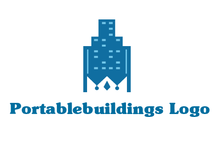 crown in building logo
