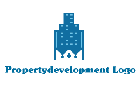 crown in building logo