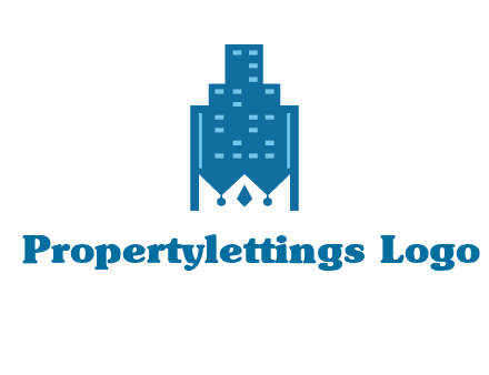 crown in building logo