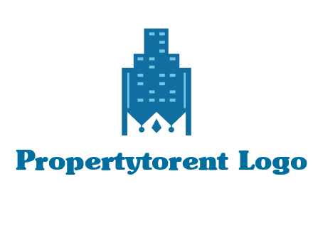 crown in building logo