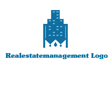 crown in building logo