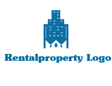 crown in building logo