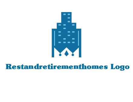 crown in building logo