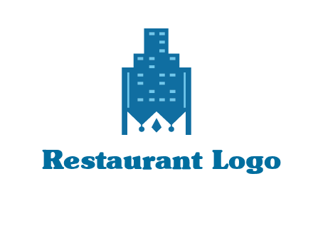 crown in building logo