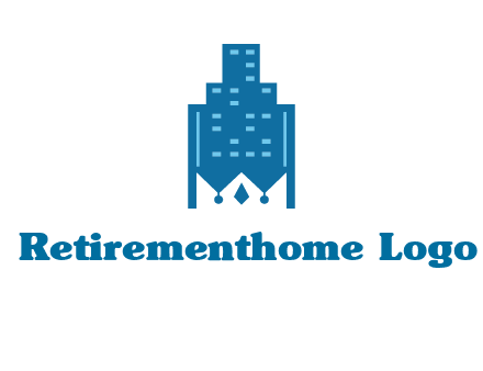 crown in building logo