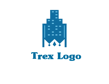 crown in building logo