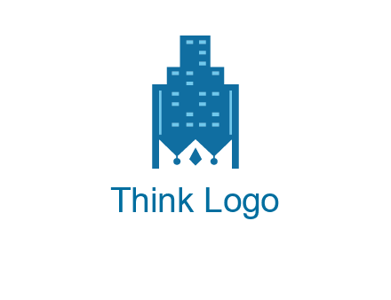 crown in building logo