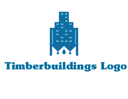 crown in building logo