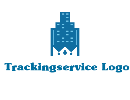 crown in building logo