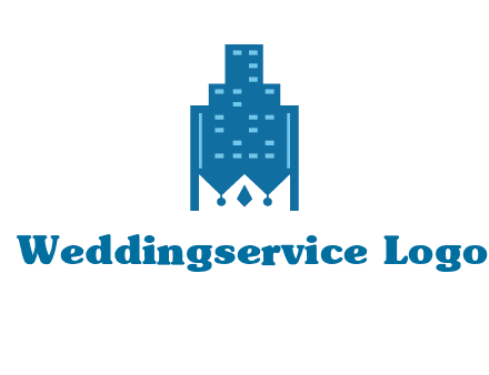 crown in building logo