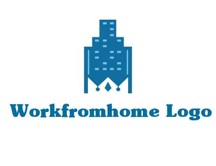crown in building logo