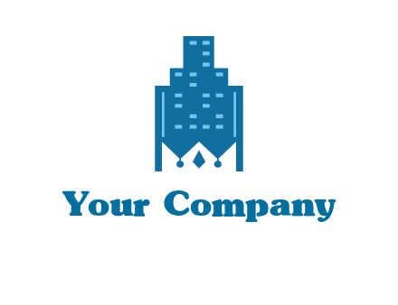 crown in building logo