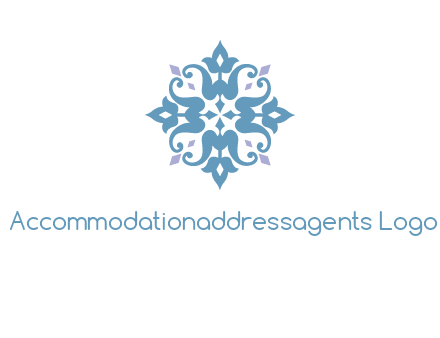 floral ornament logo