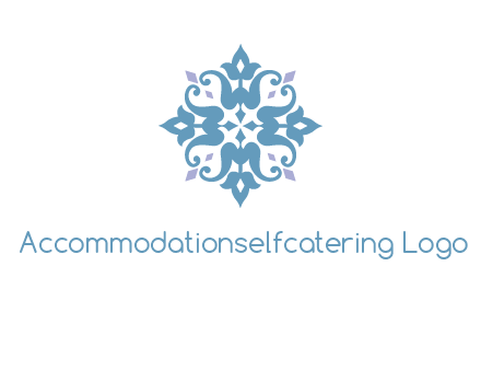 floral ornament logo