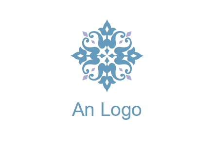 floral ornament logo