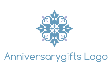 floral ornament logo