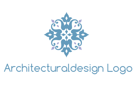 floral ornament logo