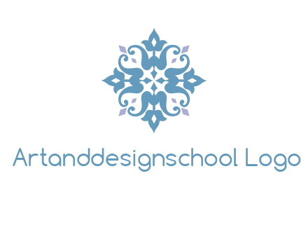 floral ornament logo