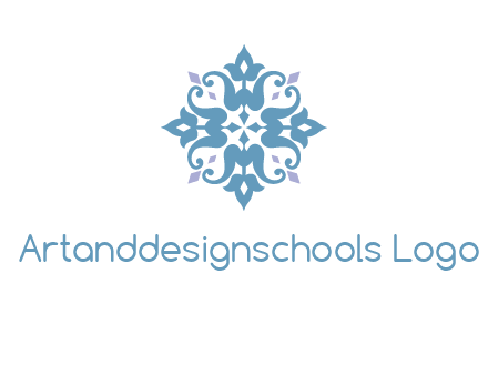 floral ornament logo
