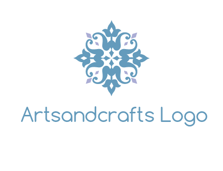 floral ornament logo