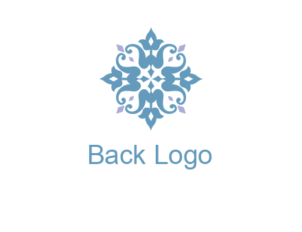 floral ornament logo