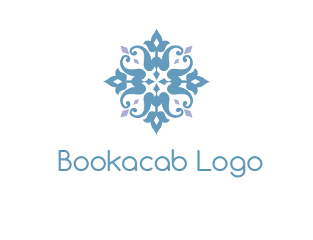 floral ornament logo