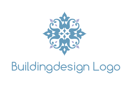 floral ornament logo