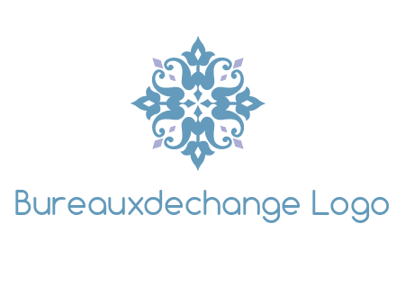 floral ornament logo