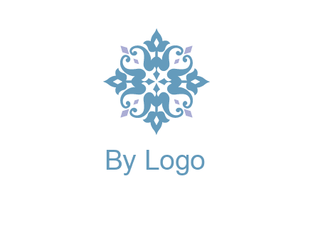 floral ornament logo