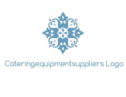 floral ornament logo