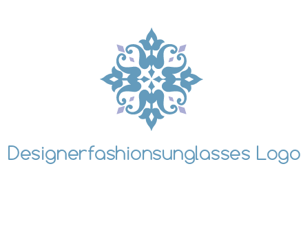 floral ornament logo