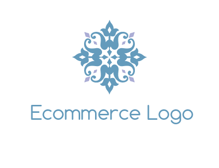 floral ornament logo